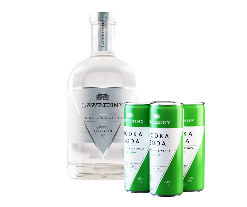 Bottle & RTD Combo - Vodka Lime Soda
