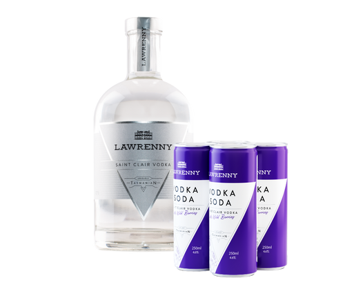 Bottle & RTD Combo - Vodka Wild Berry