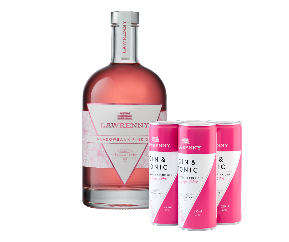 Bottle & RTD Combo - Meadowbank Pink Gin