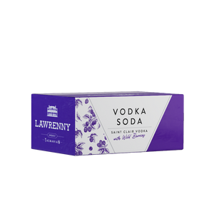 RTD Vodka Soda Wild Berry 250ml case 24