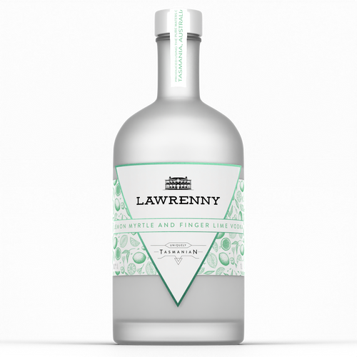 Lawrenny Vodka - Lemon Myrtle and Finger Lime 1000ml