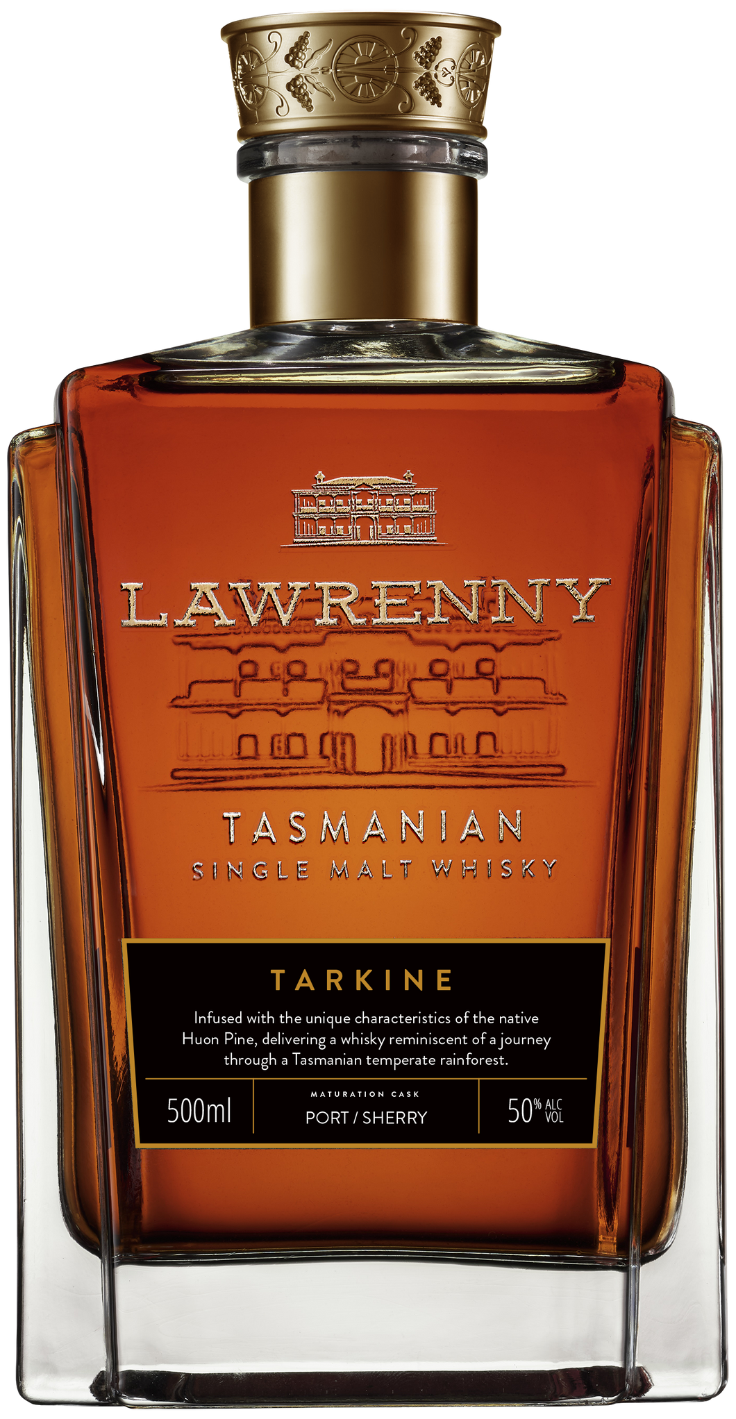 Lawrenny 'Tarkine' Tasmanian Single Malt Whisky - 500ml